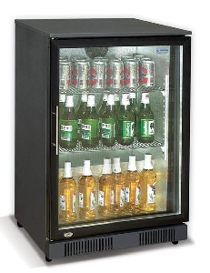 Холодильный шкаф-витрина для барной стойки Crystal CRT100BB
